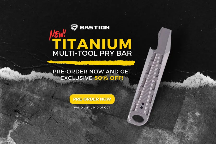 TITANIUM EDC Multi-Tool Pry Bar