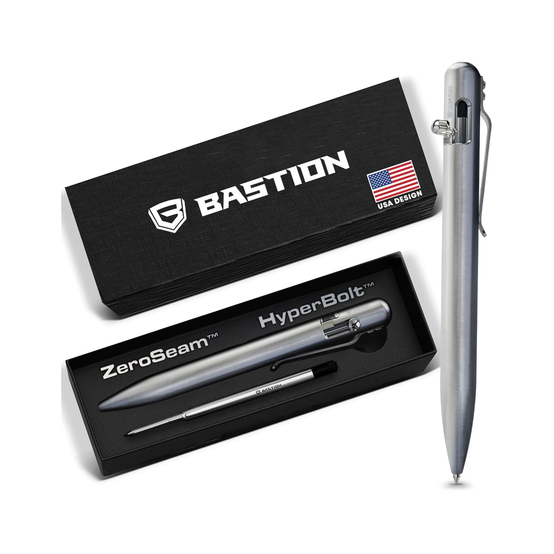 Titanium - Bolt Action Pen by Bastion®