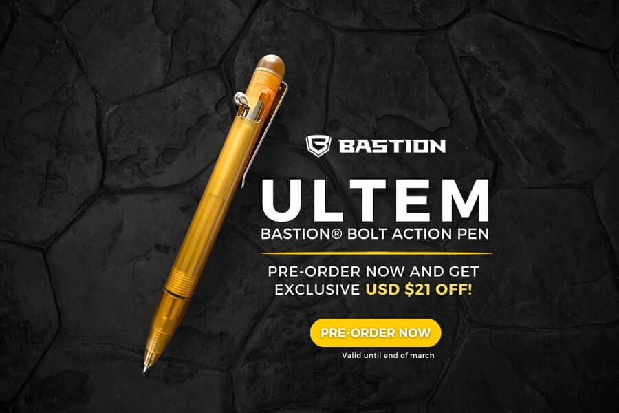 Ultem Bastion Bolt Action Pen Banner