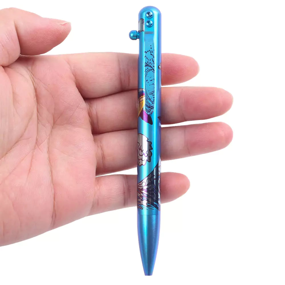 UMIKAZE - TITANIUM - BASTION® BOLT ACTION PEN