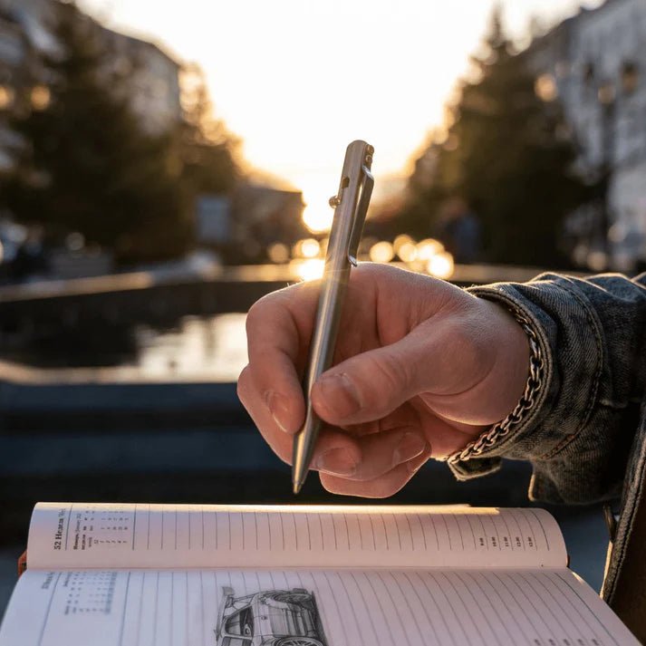 Sleekest Ultra-Slim Design Stainless Steel Pen 
