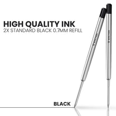 2X Black Standard Replacement Ink Cartridge