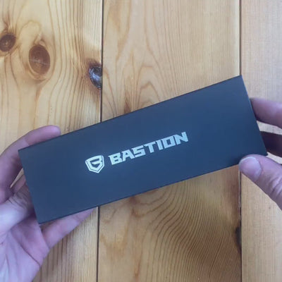Carbon Fiber and Stainless Steel - Slim Bolt Action Pen by Bastion®, unboxing and features video