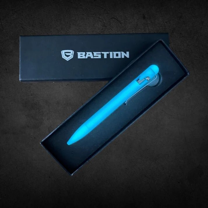 LUMINATOR ACRYLIC (Glow in the Dark) - SPECIAL EDITION BASTION® BOLT ACTION PEN - COLLECTING PRE-ORDERS TILL END-MAY, SHIPPING AROUND MID/END-JUNE - Bastion Bolt Action Pen