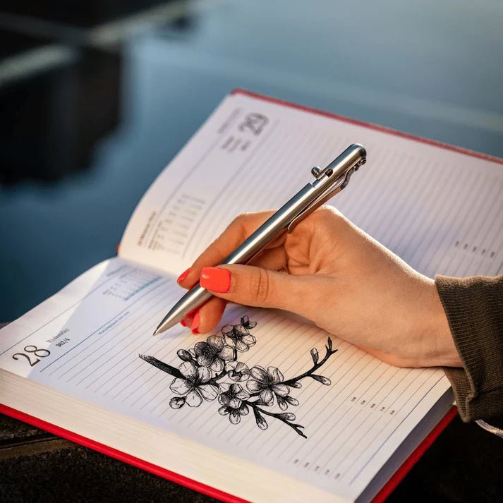 Sleekest Ultra-Slim Design Stainless Steel Pen 
