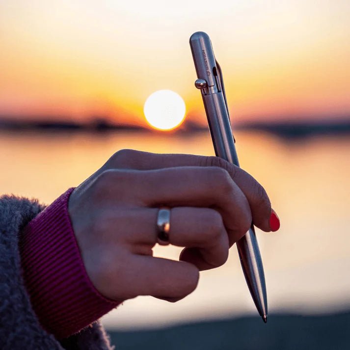 Sleekest Ultra-Slim Design Stainless Steel Pen 