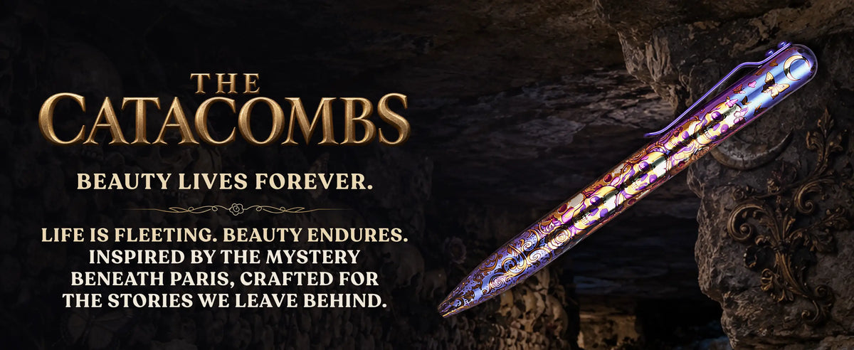 Lifetime durability. Refillable convenience. Swap the refill, keep the pen.