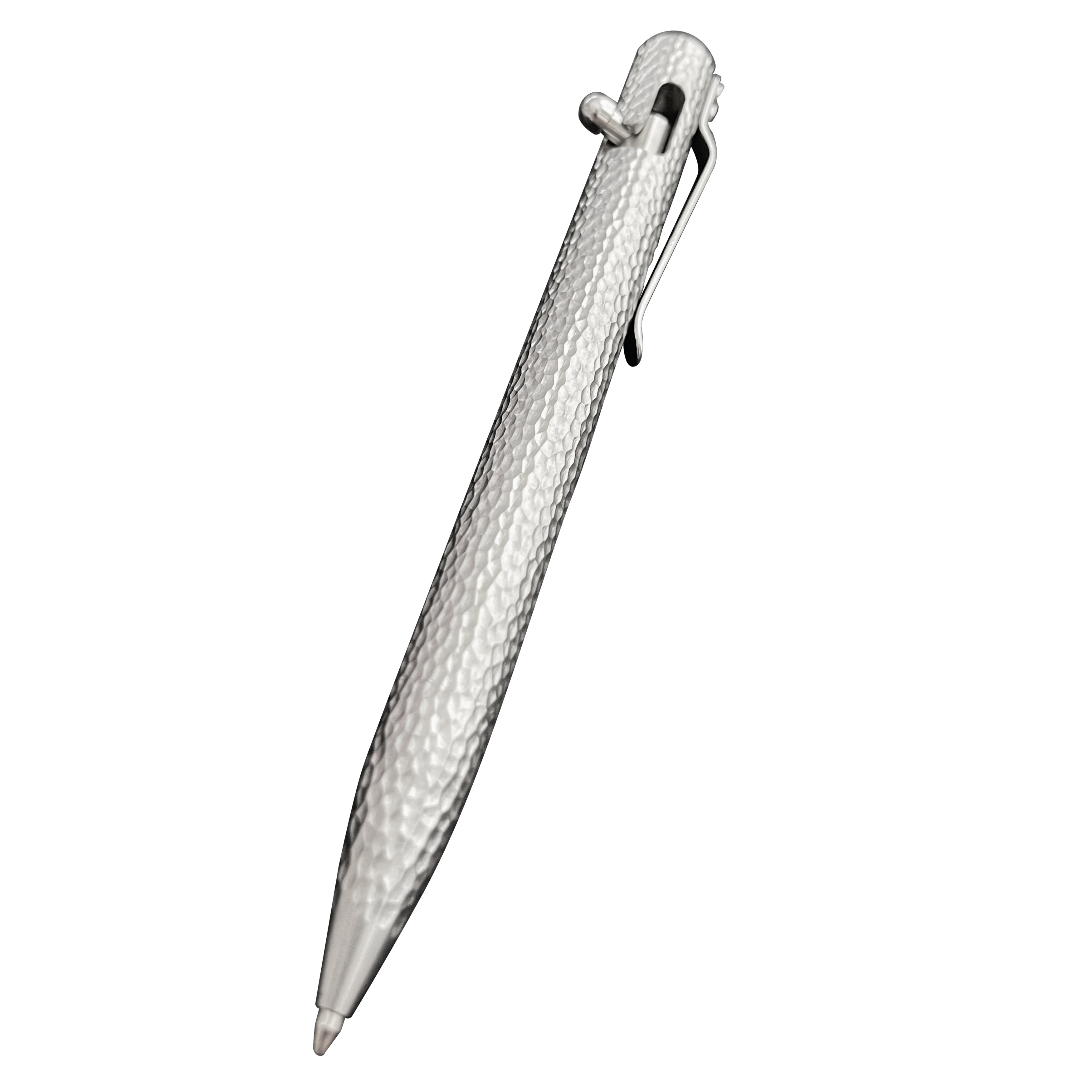 Crater Stainless Steel - Bolt Action Pen by Bastion®