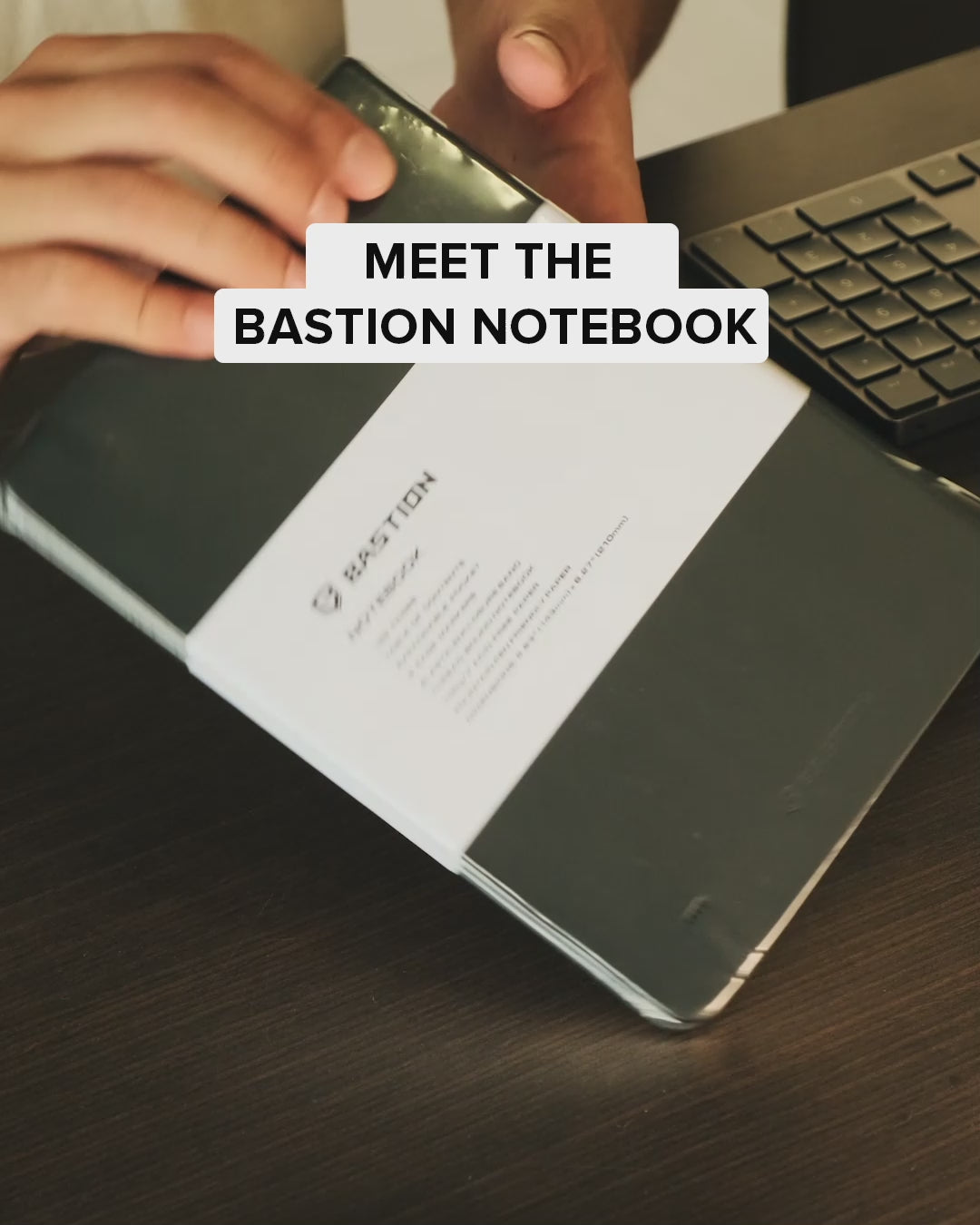 Classic Hardcover Notebook by Bastion®