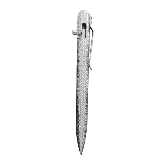 Crater Stainless Steel - Bolt Action Pen by Bastion®