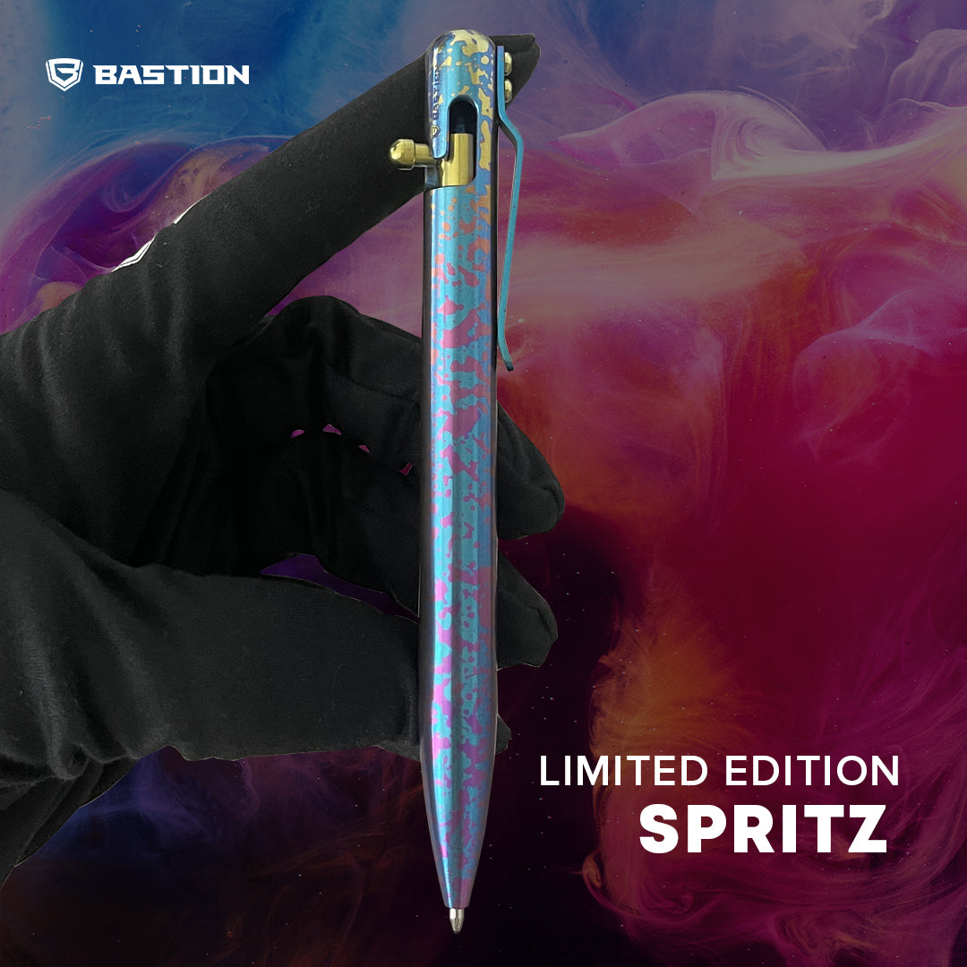 SPRITZ- TITANIUM - BASTION® BOLT ACTION PEN