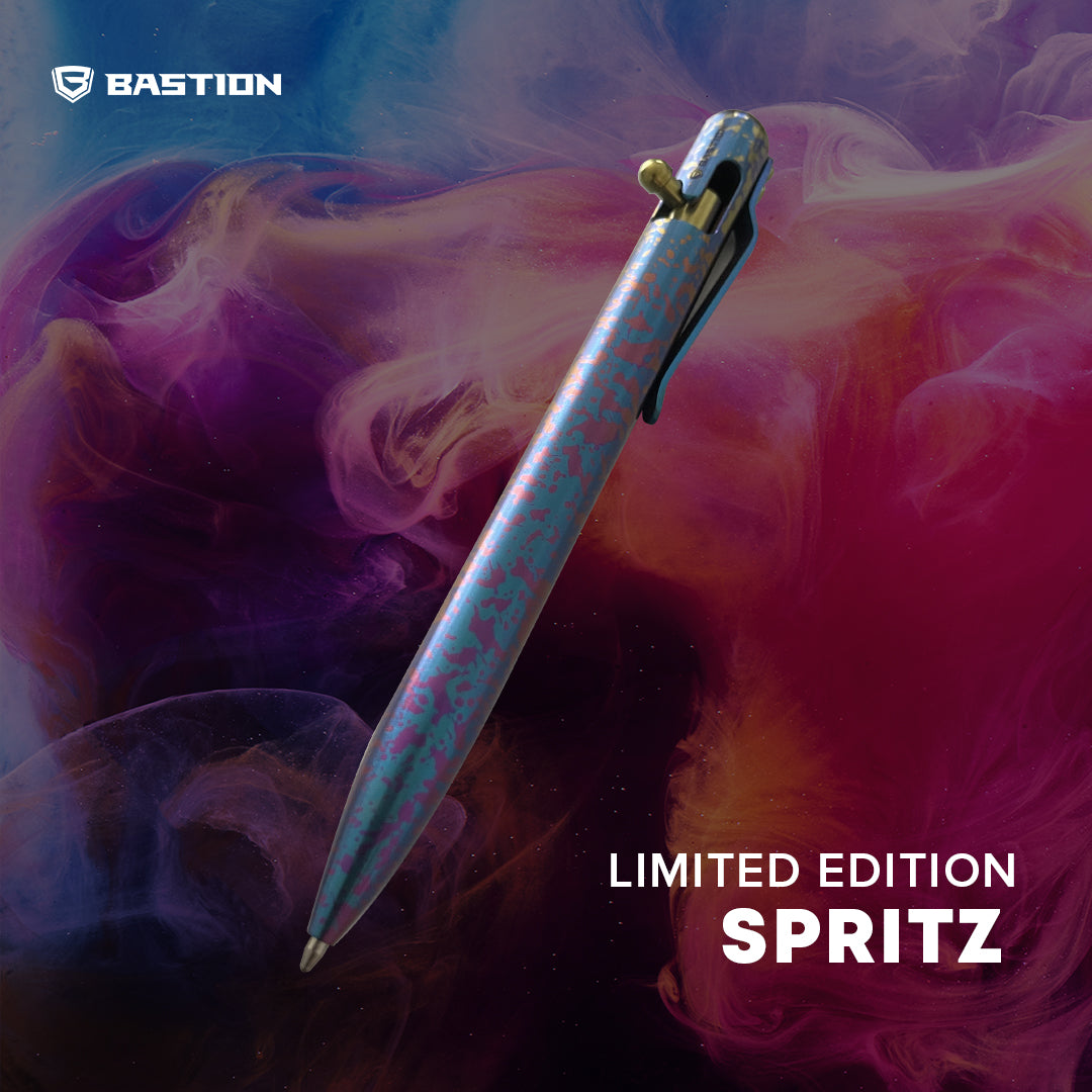 SPRITZ- TITANIUM - BASTION® BOLT ACTION PEN