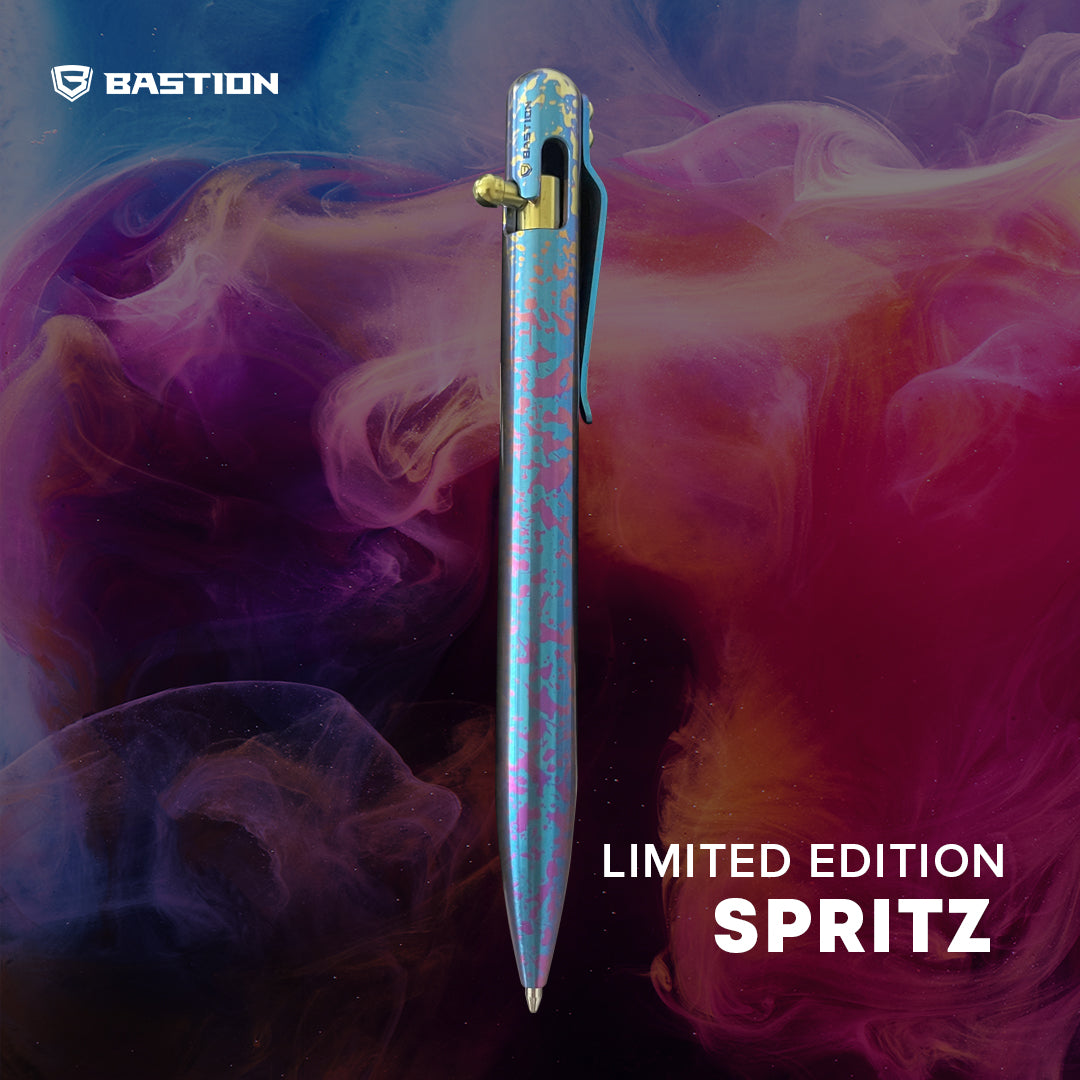 SPRITZ- TITANIUM - BASTION® BOLT ACTION PEN